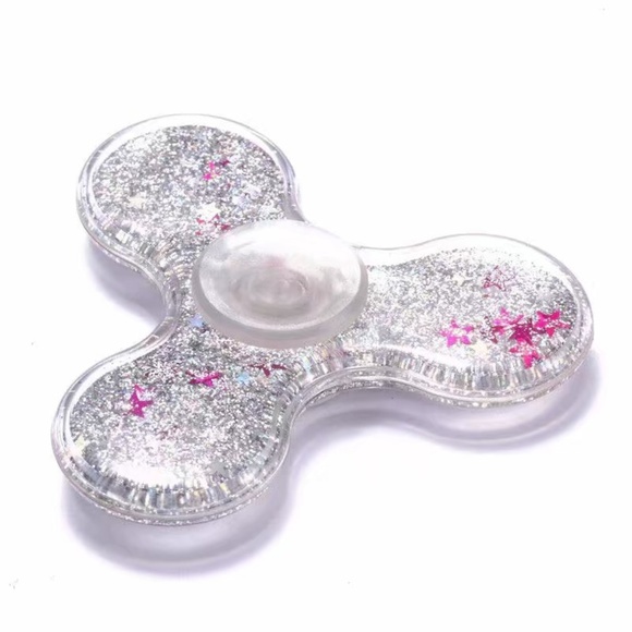 glitter fidget spinner